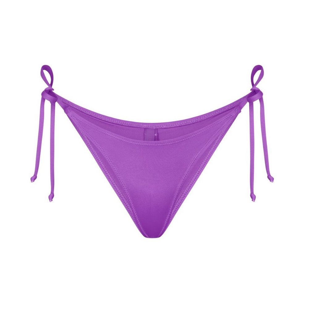 Skims Swim Dipped Tie Bottom - Violetl